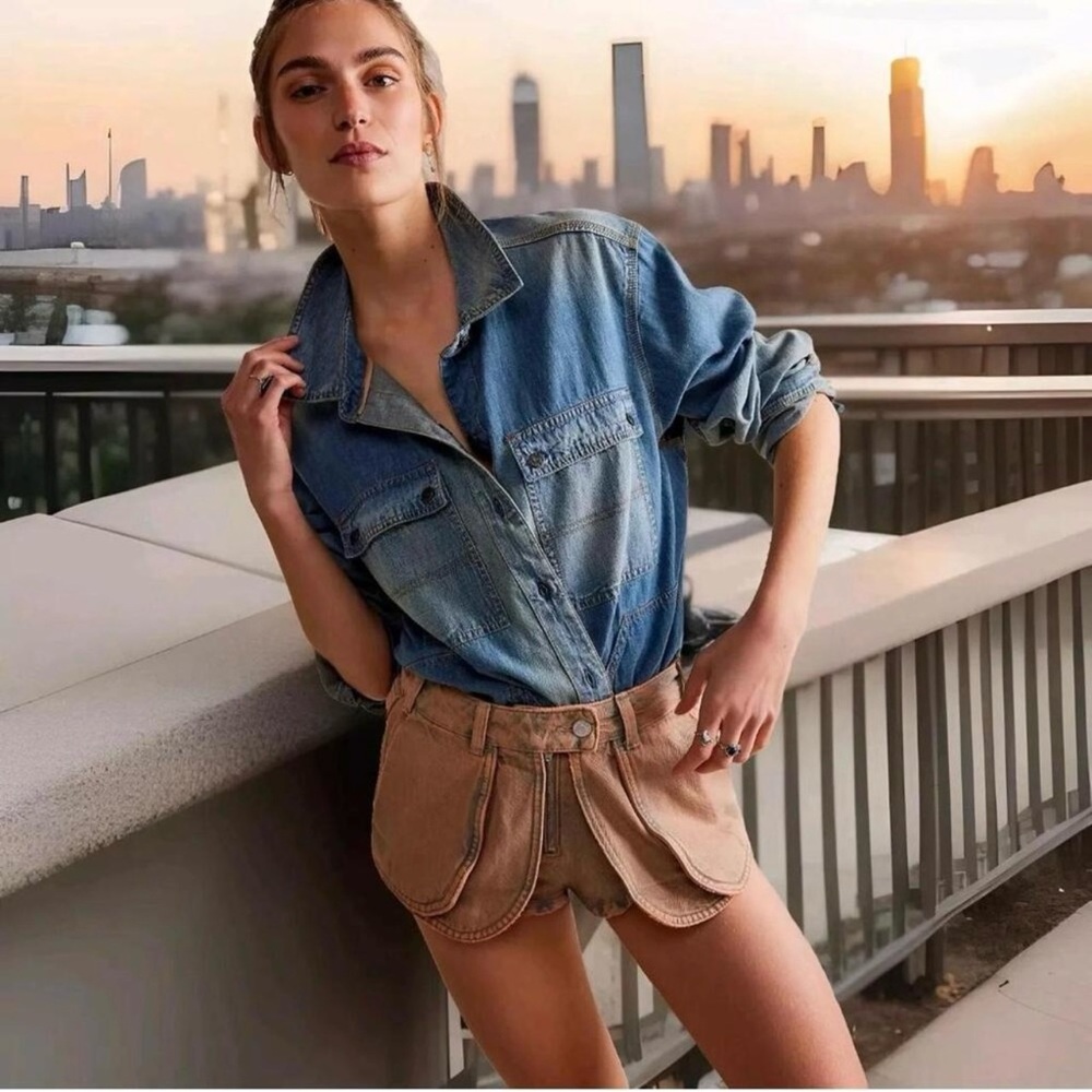 NWOT We The Free Prince Street Denim Shorts